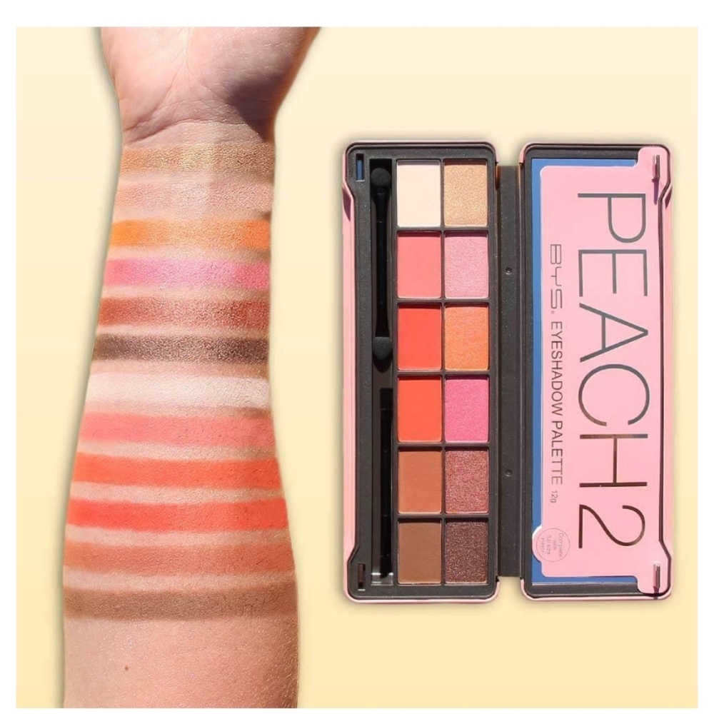 💕💕💕5 for $20 NWT Peach 2 BYS Eyeshadow Palette with brushes